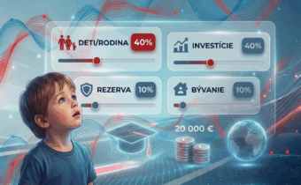 Budúcnosť vašich detí začína dnes: Koľko treba odkladať, aby mali v osemnástke 20 000 €?